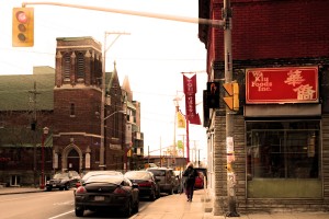 A look down Ottawa's Somerset Street, the heart of Chinatown